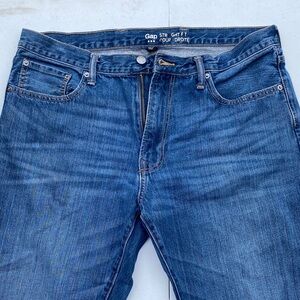 GAP Men's Relaxed Denim Jeans - Classic Blue